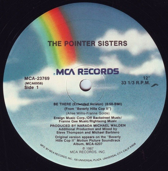 THE POINTER SISTERS - Be There
