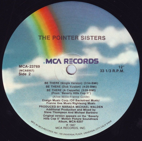 THE POINTER SISTERS - Be There